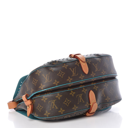 Louis Vuitton Monogram SC Flore Saumur Teal 4 of 11