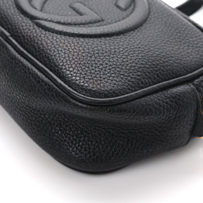 Gucci Pebbled Calfskin Mini Soho Disco Bag Black 11 of 12
