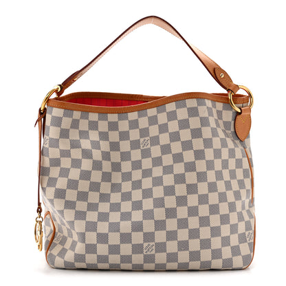 Louis Vuitton Damier Azur Delightful PM Pink 1 of 12