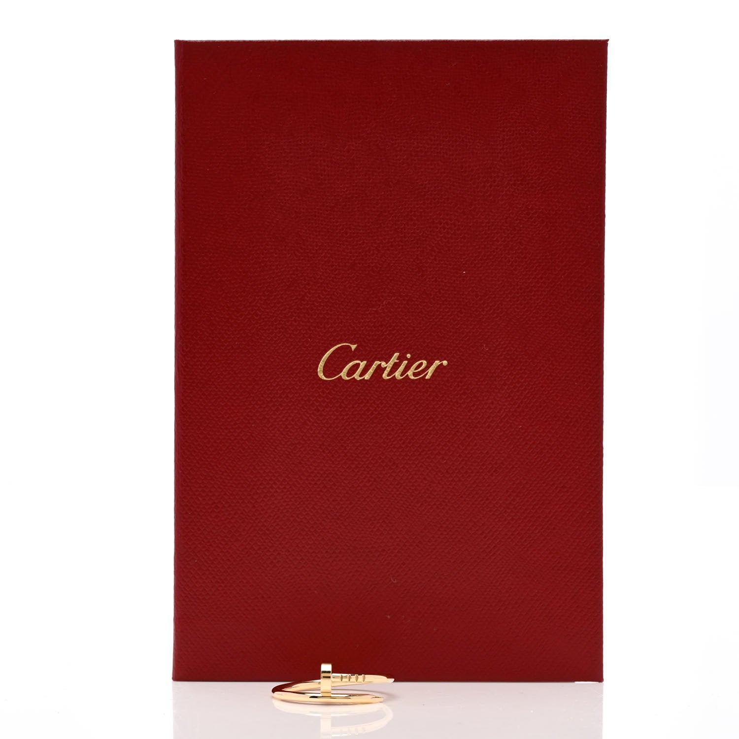 Cartier 18K Yellow Gold Small Juste Un Clou Ring 60 9 5 of 5