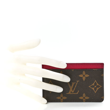 Louis Vuitton Monogram Card Holder Fuchsia 2 of 10