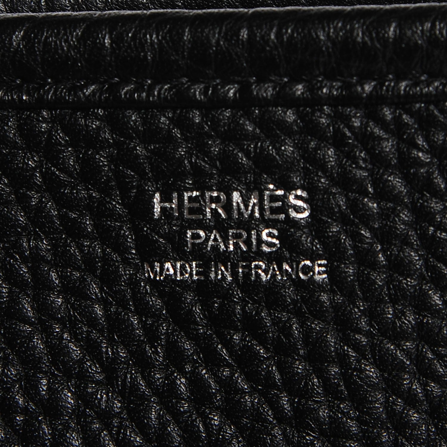 Hermes Taurillon Clemence Evelyne III GM Black 12 of 16