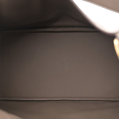 Hermes Taurillon Clemence Lindy 30 Etoupe 5 of 11