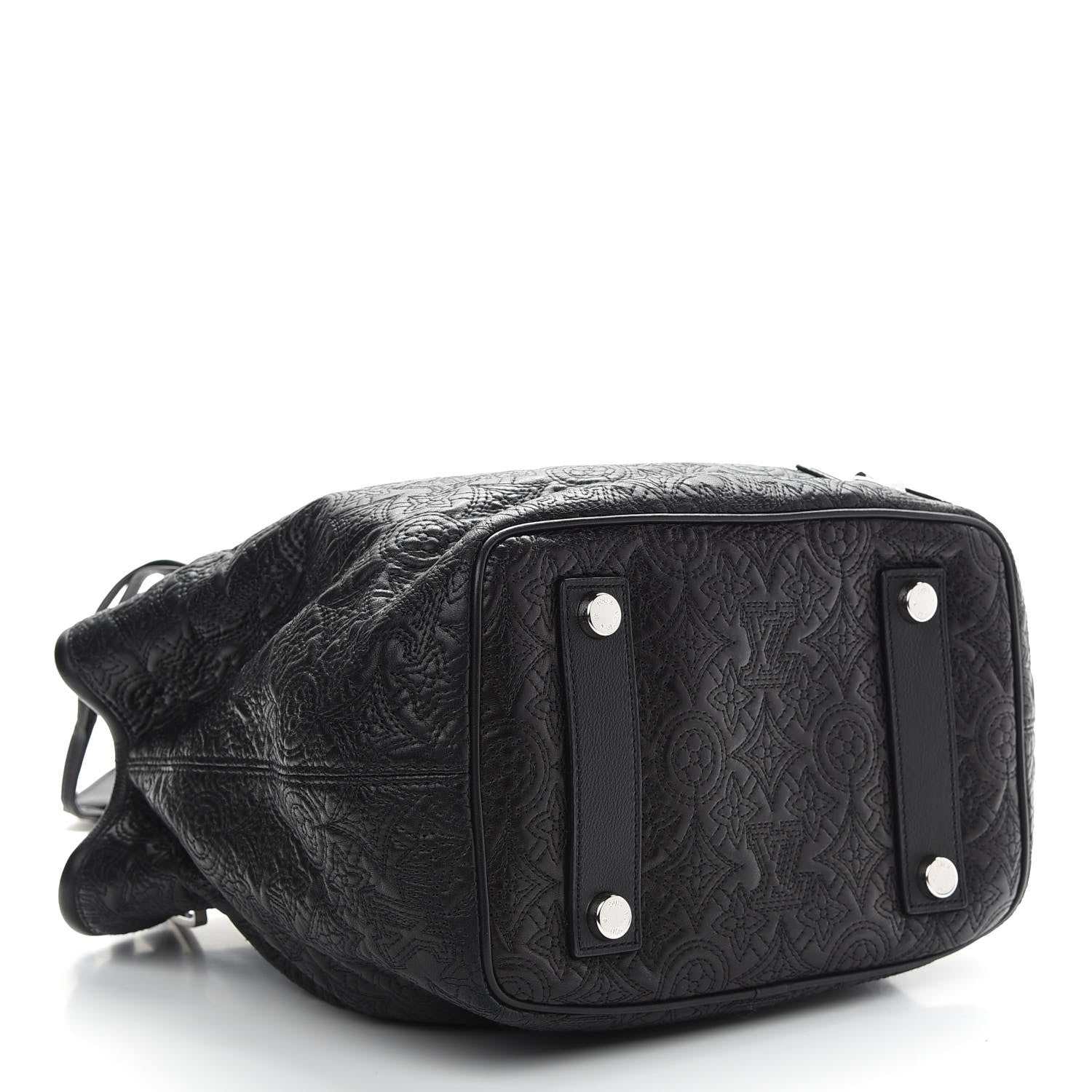 Louis Vuitton Monogram Lambskin Antheia Lilia PM Black 4 of 8