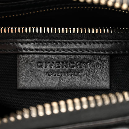 Givenchy Calfskin Crocodile Embossed Mini Antigona Black 6 of 12