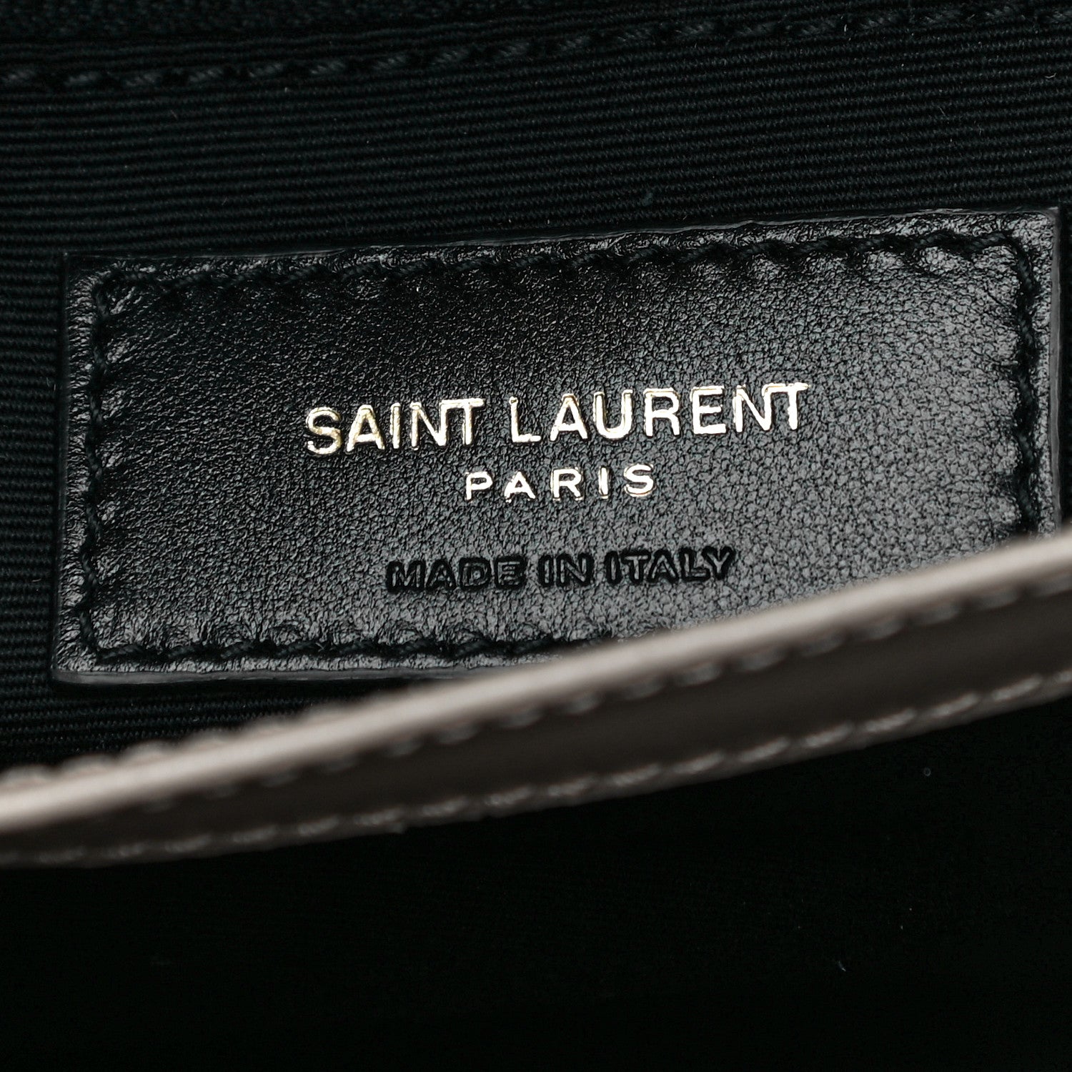 Saint Laurent Calfskin Y Quilted Monogram Toy Loulou Crossbody Bag Latte 6 of 10