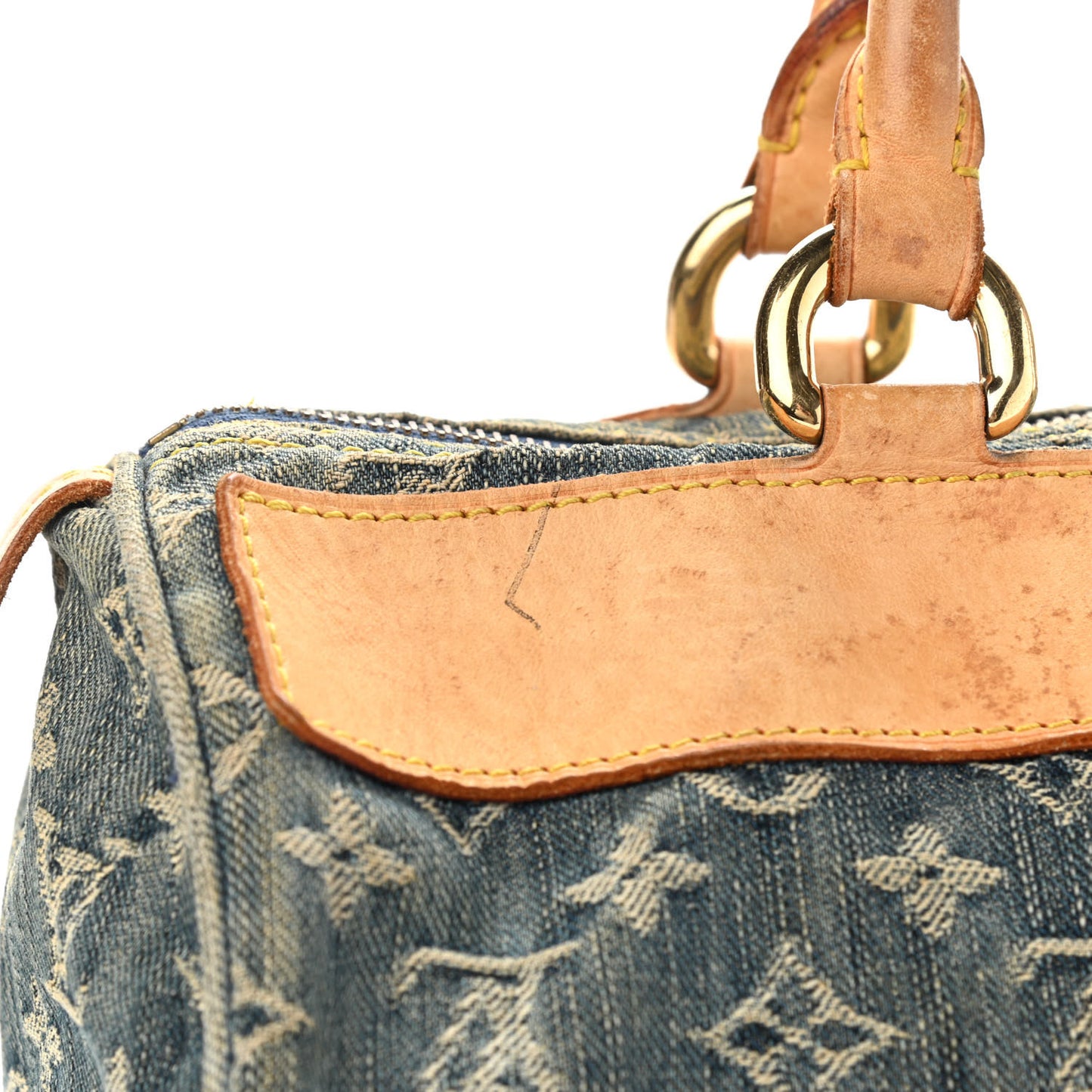 Monogram Denim Neo Speedy Blue