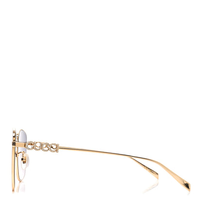 Gucci Metal Crystal Sunglasses GG1914SA Gold 3 of 8