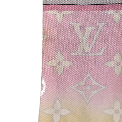 Louis Vuitton Silk Monogram Escale Confidential Bandeau Pink 7 of 10