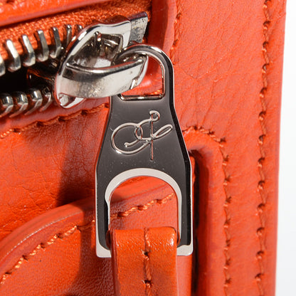 Proenza Schouler Leather Mini PS11 Classic Shoulder Bag Tangerine 9 of 12