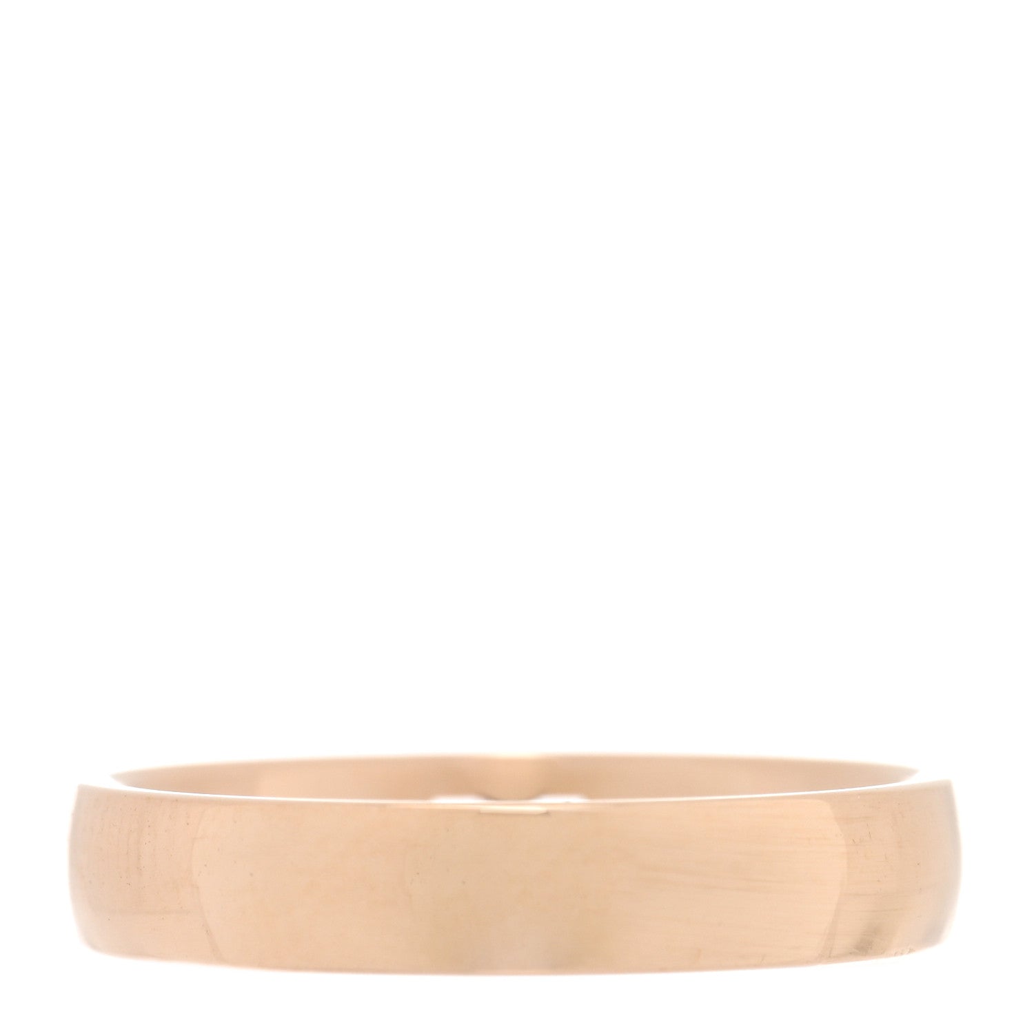 Hermes 18K Rose Gold Diamond Ever Herakles Wedding Band Ring 52 6 3 of 5