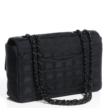 Chanel Nylon Travel Flap Black 3 of 9