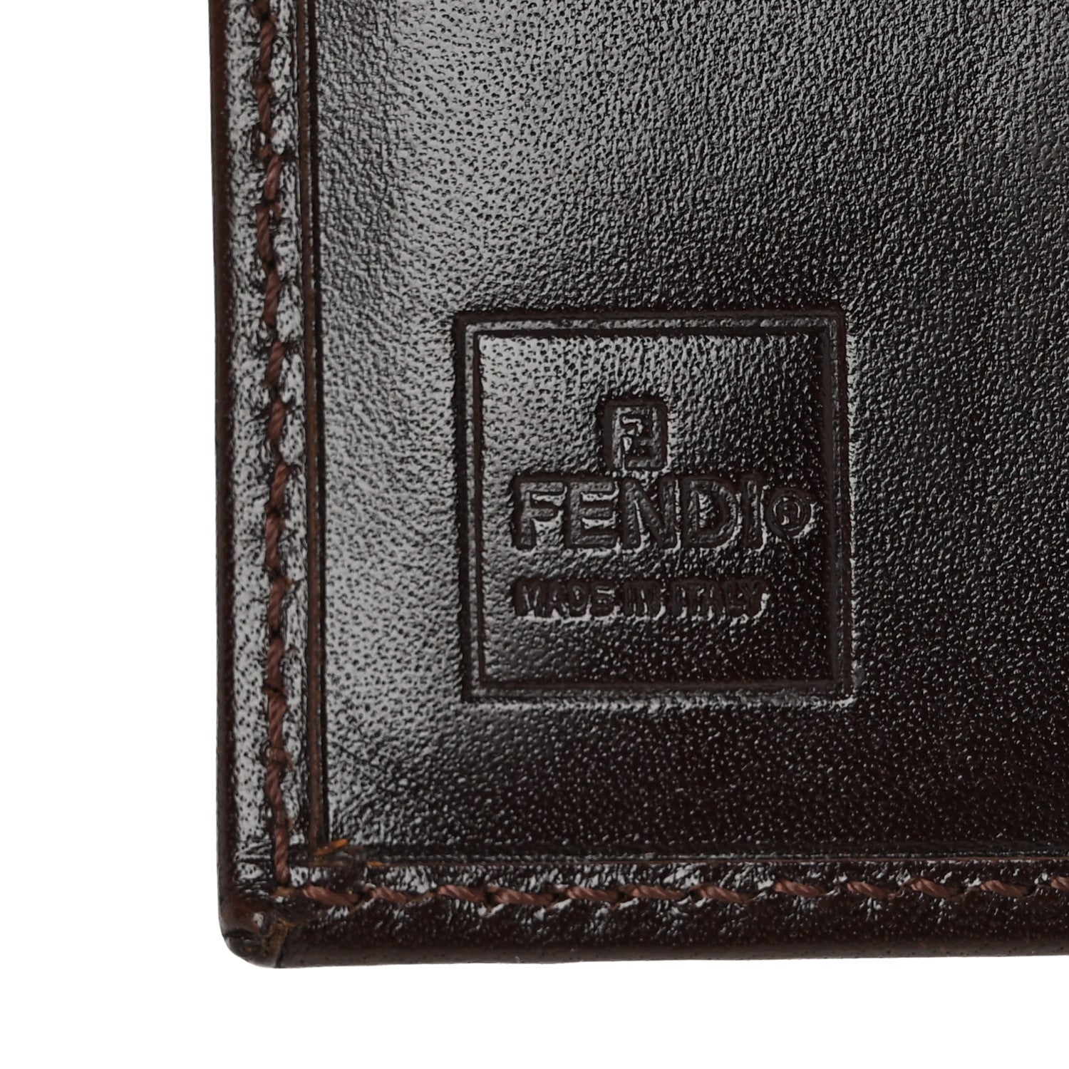 Fendi Zucca Calfskin Donna Wallet Tobacco 6 of 11