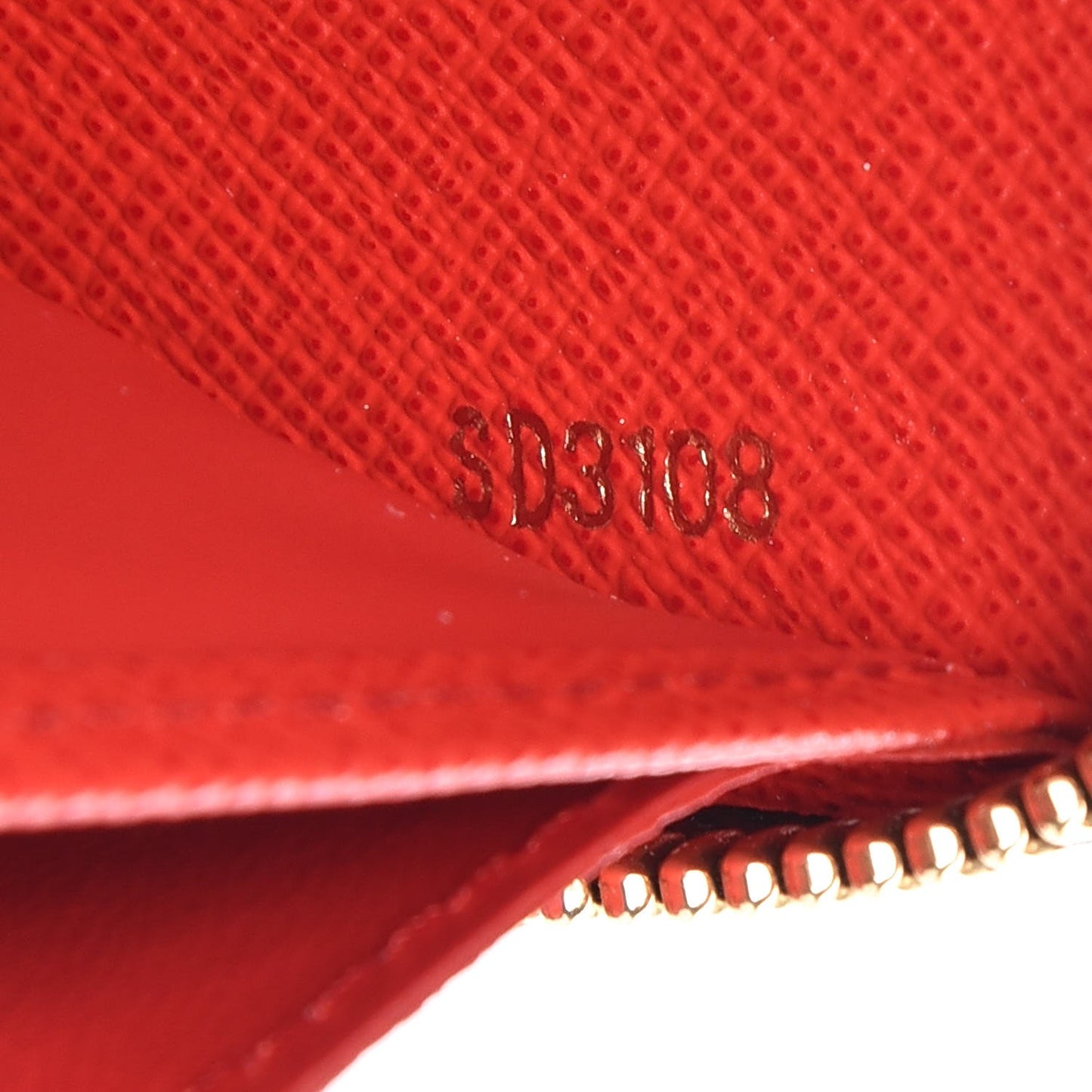Monogram Zippy Wallet Coquelicot