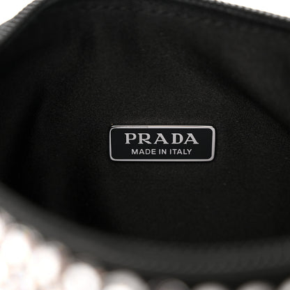 Prada Satin Crystal Mini Re-Edition 2000 Bag Cristal 6 of 10