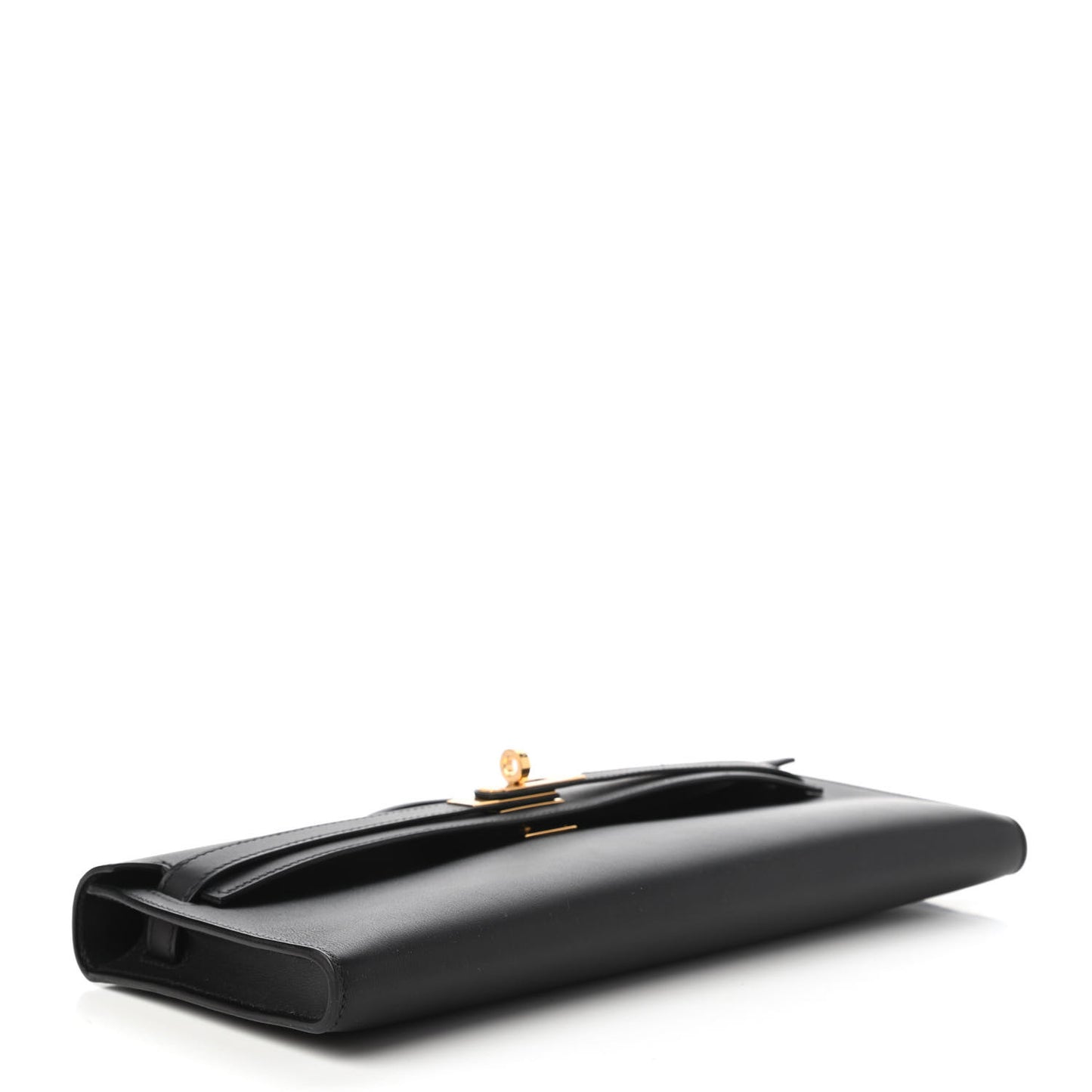 Swift Kelly Cut Clutch Pochette Black