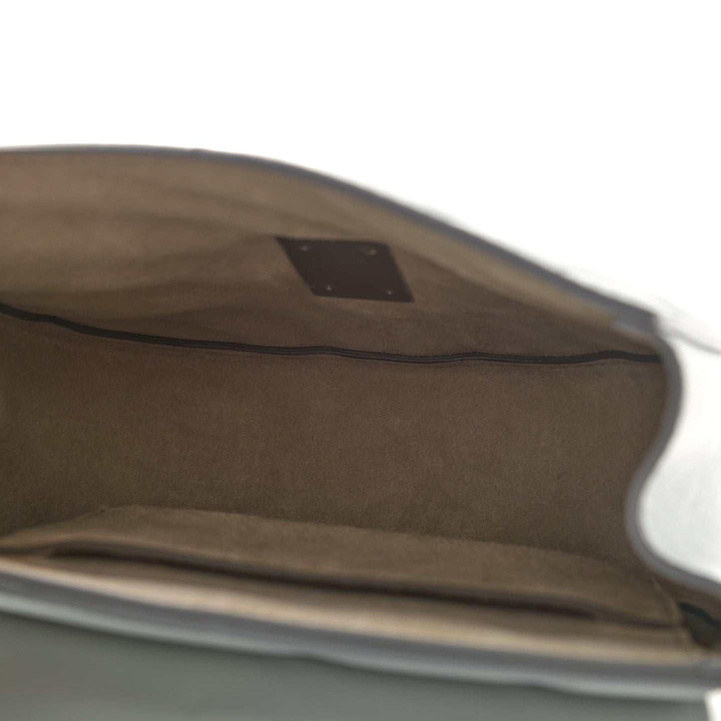 Calfskin Quilted Mini Drew Bijou Shoulder Bag Airy Grey