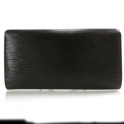 Louis Vuitton Epi Porte-Monnaie Sarah Wallet Black 2 of 6
