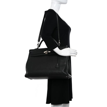 Hermes Togo Kelly Retourne 40 Black 2 of 20