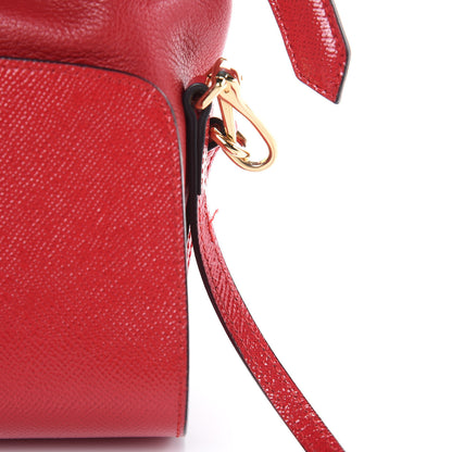 Burberry Patent Calfskin Small Dinton Crossbody Bag Bright Rose 9 of 11