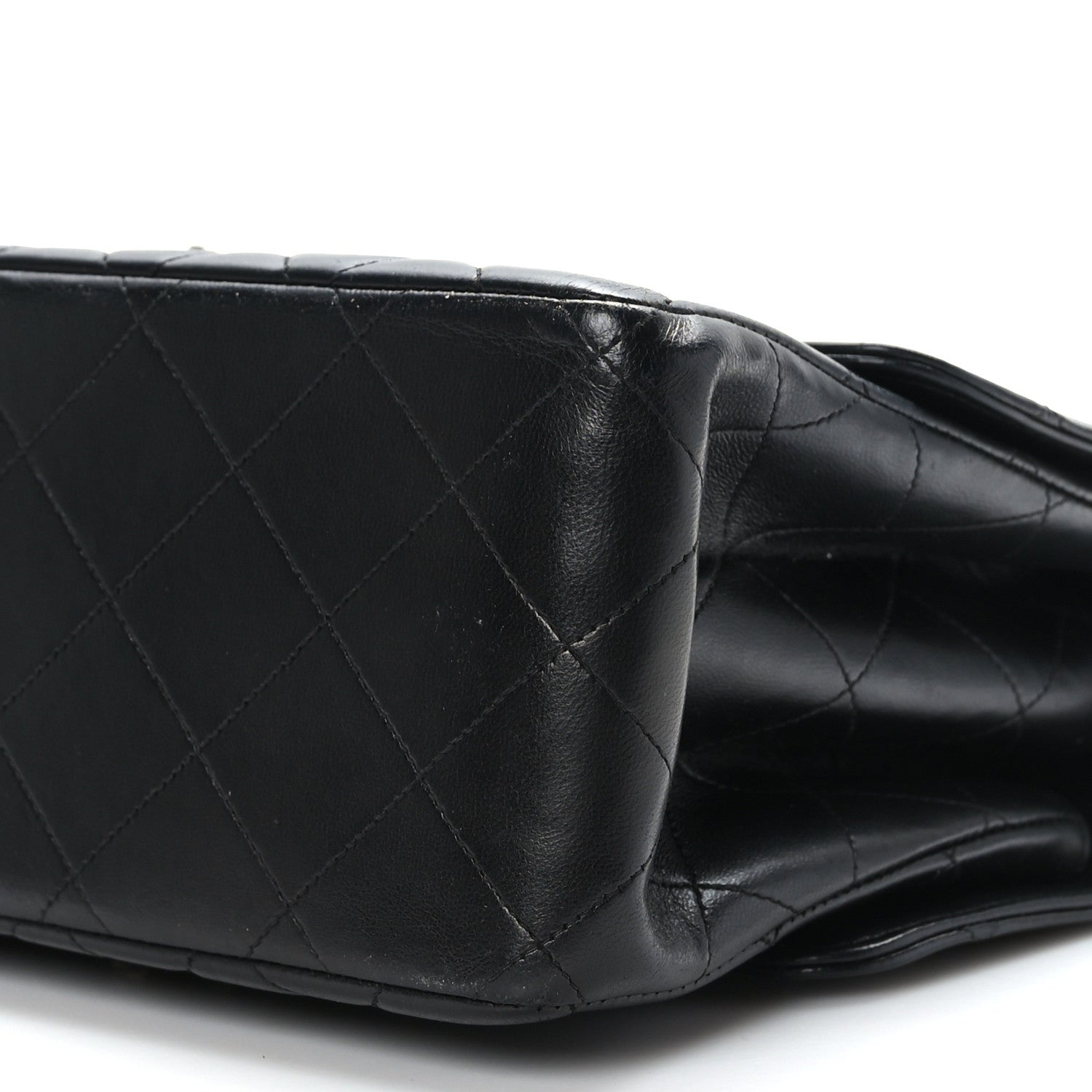 Chanel Lambskin Quilted Medium Double Sided Flap Black 9 of 9