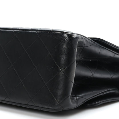 Chanel Lambskin Quilted Medium Double Sided Flap Black 9 of 9