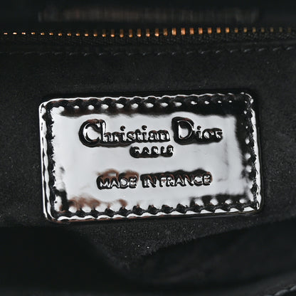 Christian Dior Patent Cannage Mini Lady Dior Black 6 of 9