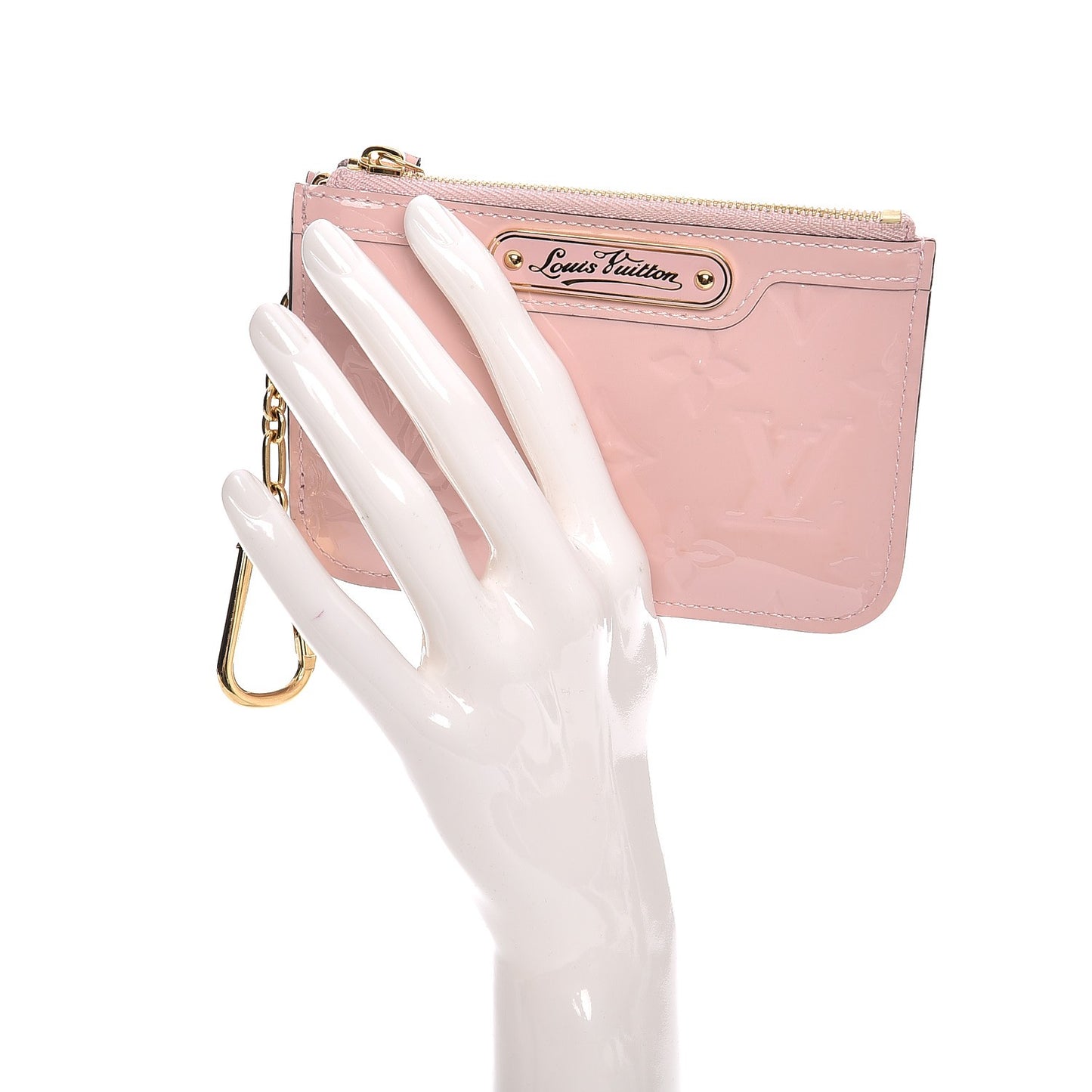 Vernis Key Pouch Rose Ballerine