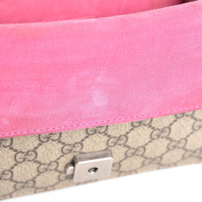 Gucci GG Supreme Monogram Mini Dionysus Shoulder Bag Pink 8 of 9