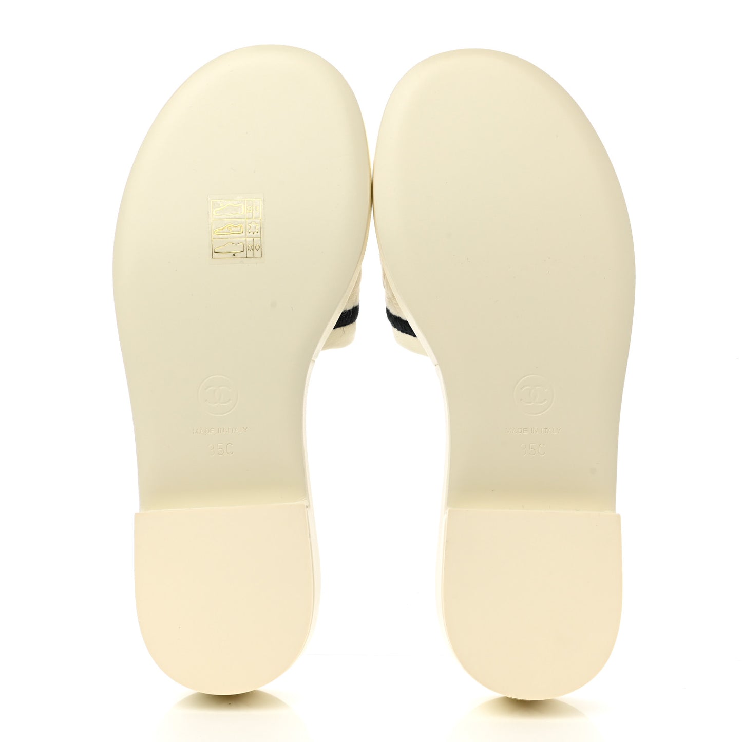 Lambskin Embroidered Logo Mules 35 Ivory Black