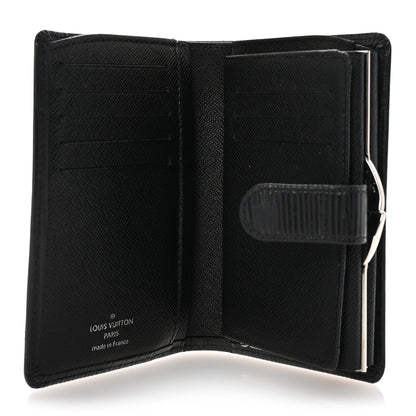 Louis Vuitton Epi French Purse Wallet Black 5 of 7