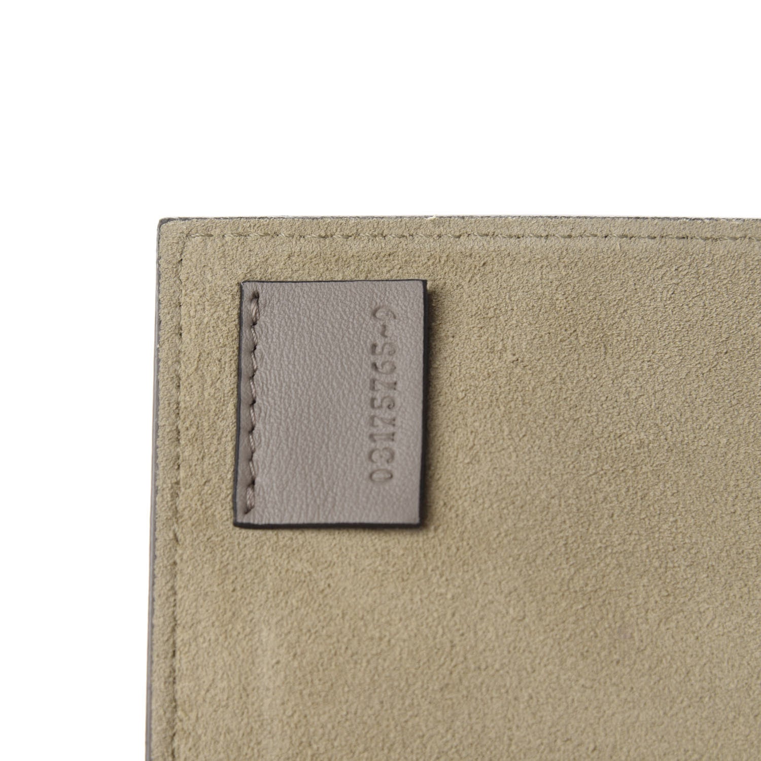 Chloe Calfskin Suede Medium Faye Shoulder Bag Motty Grey 8 of 9