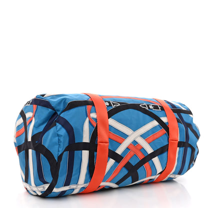 Hermes Silk Barenia Cavalcadour Airsilk Duffle 38 4 of 8