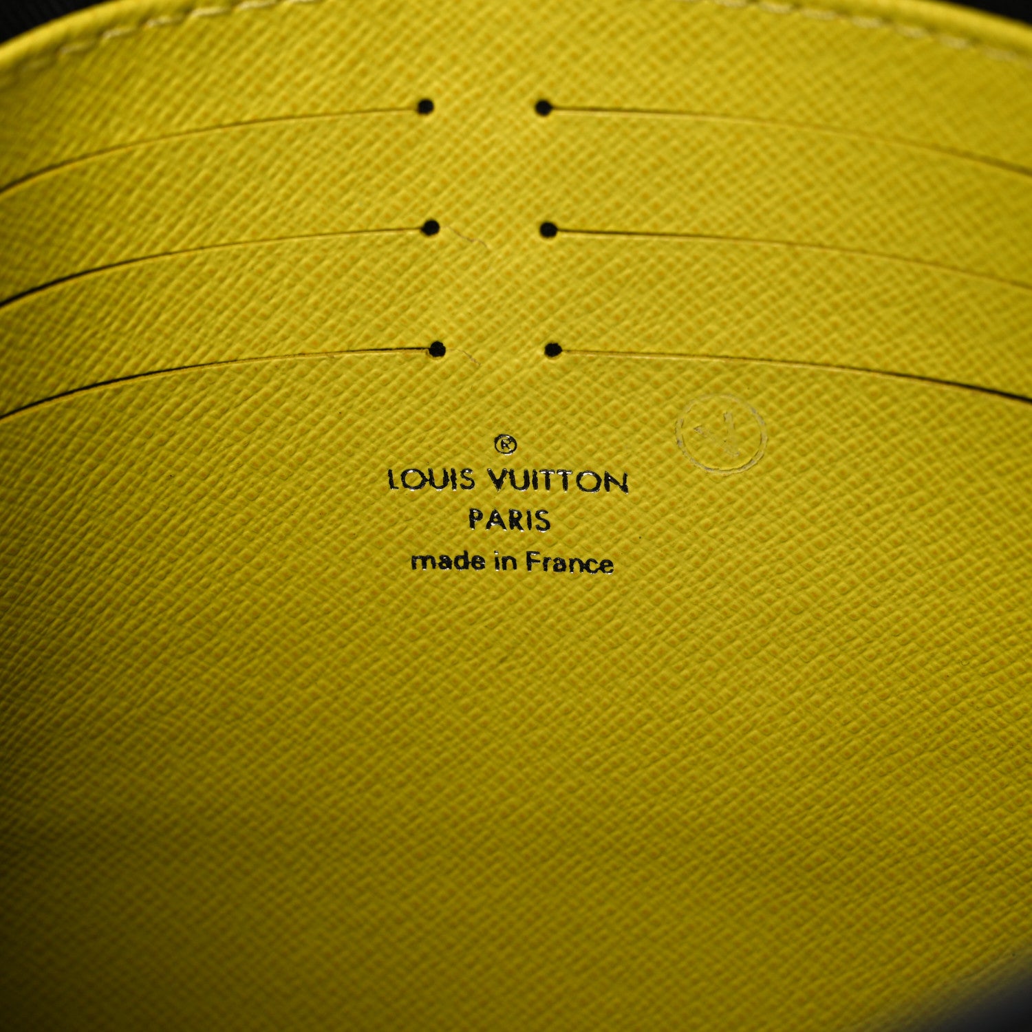 Louis Vuitton Damier Graphite Pochette Voyage MM Yellow 6 of 10