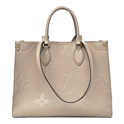 Louis Vuitton Empreinte Monogram Giant Onthego MM Tourterelle 1 of 10
