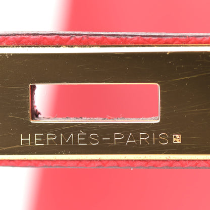 Hermes Epsom Birkin 30 Rouge Casaque 27 of 42