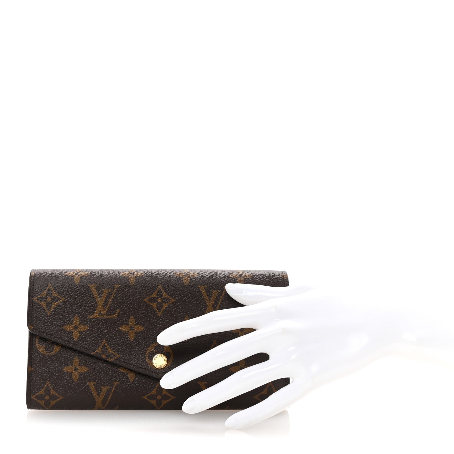 Louis Vuitton Monogram Sarah Wallet NM Fuchsia 2 of 7
