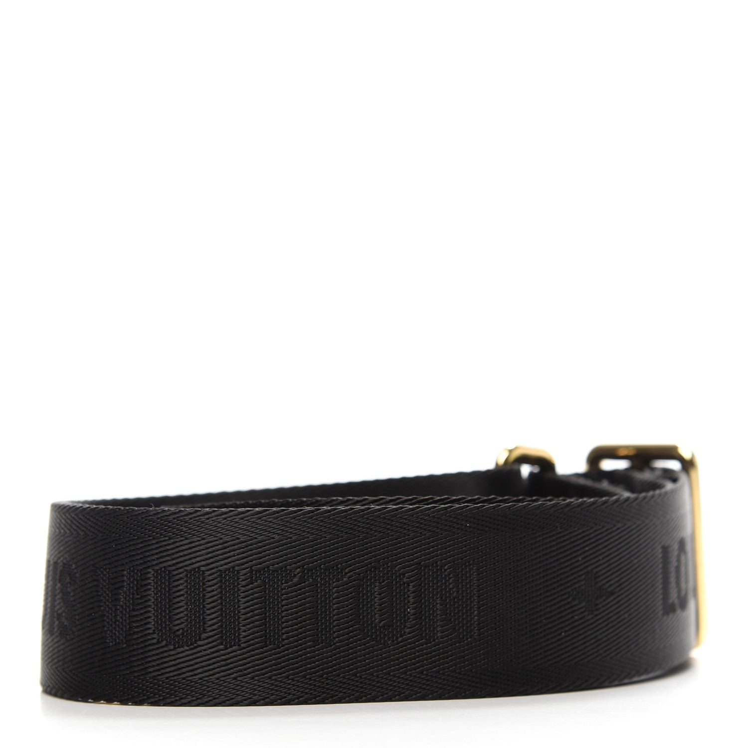 Louis Vuitton Nylon Petite Malle Souple Shoulder Strap Black 2 of 2