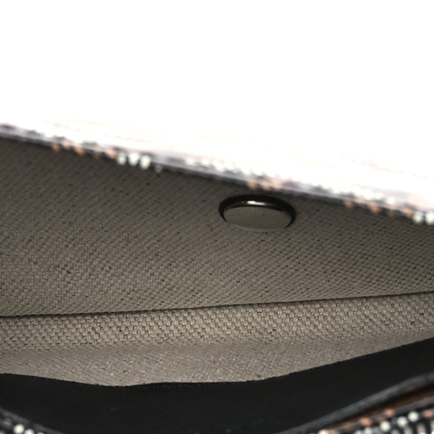 Goyardine Plumet Wallet Clutch Black