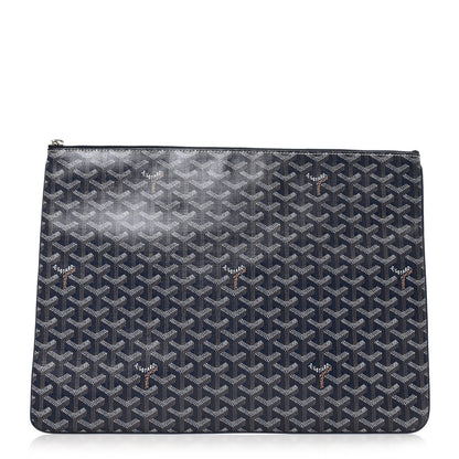 Goyard Goyardine Senat Pochette GM Navy 1 of 6
