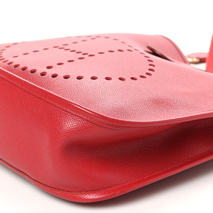 Hermes Courchevel Evelyne GM Rouge Vif 10 of 10