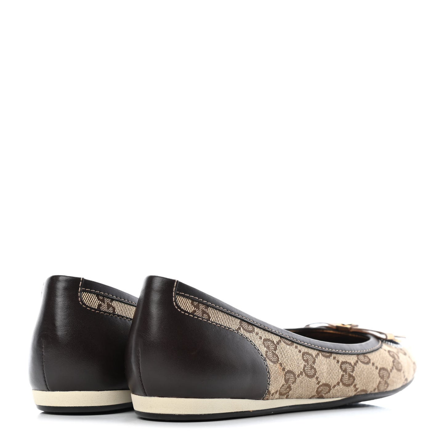Monogram Flats 37 Black
