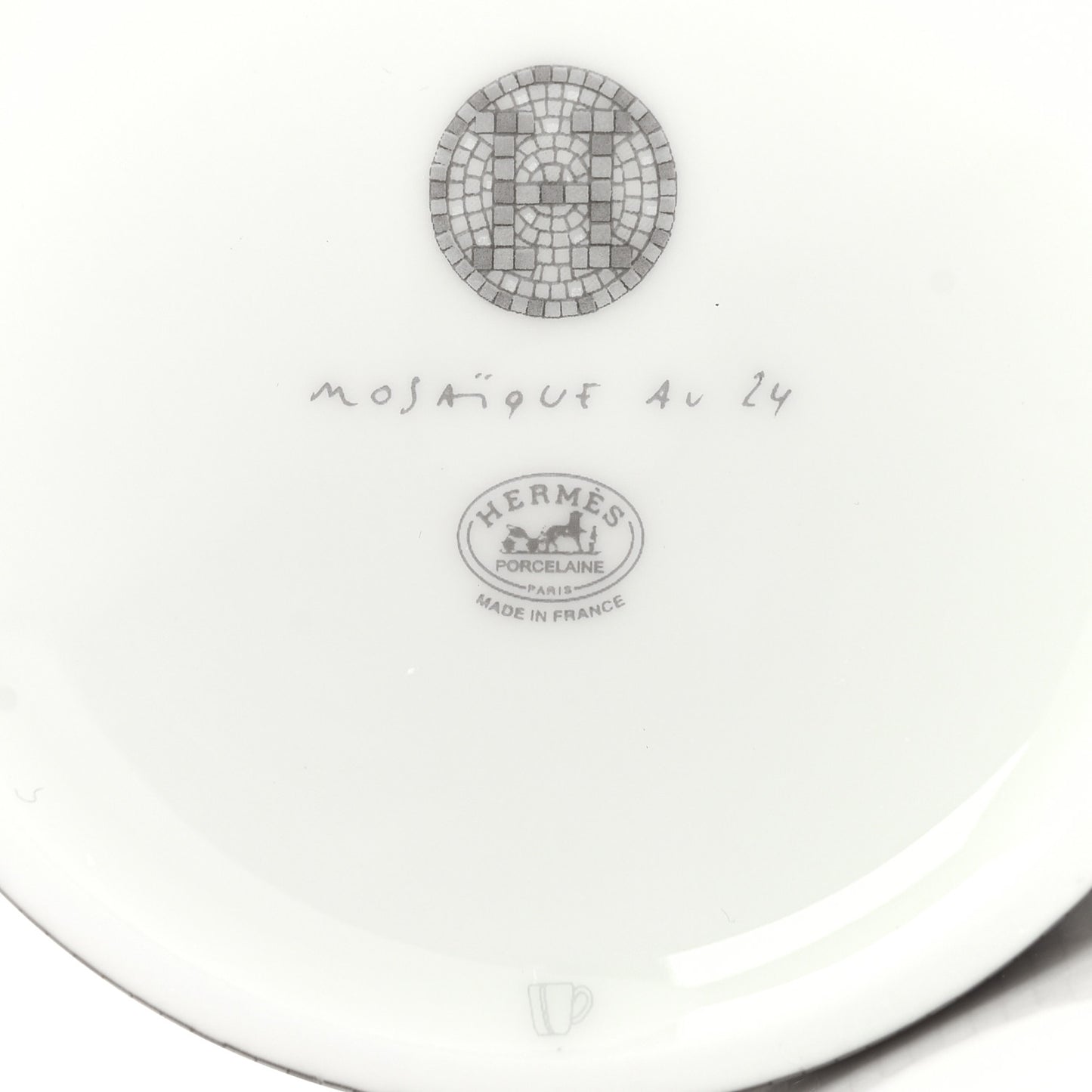 Porcelain Mosaique au 24 Mug Platinum