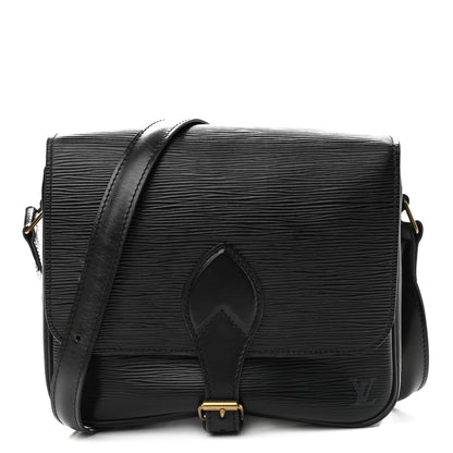 Louis Vuitton Epi Cartouchiere 22 Black 1 of 13