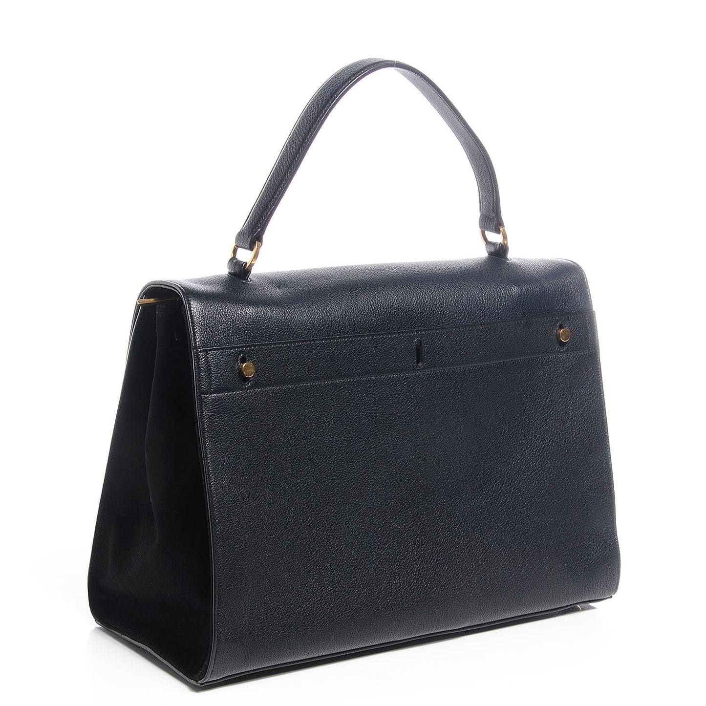 Calfskin Large Muse Two Black