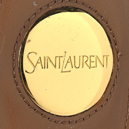 Saint Laurent Smooth Calfskin La Scandale 110 Sandals 36.5 Dark Macademia 36.5 8 of 11