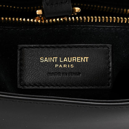Saint Laurent Smooth Calfskin Le 5 A 7 Hobo Black 6 of 12