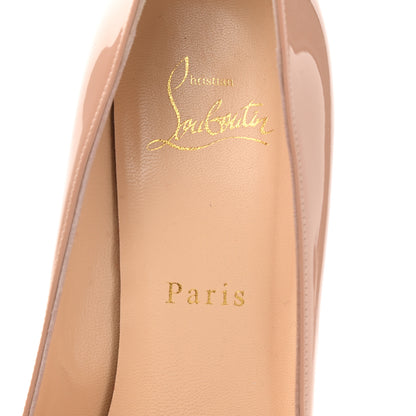 Christian Louboutin Patent Pigalle 100 Pumps 36 Nude 7 of 8