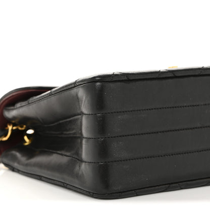 Chanel Lambskin Quilted Small Single Flap Black 10 of 14