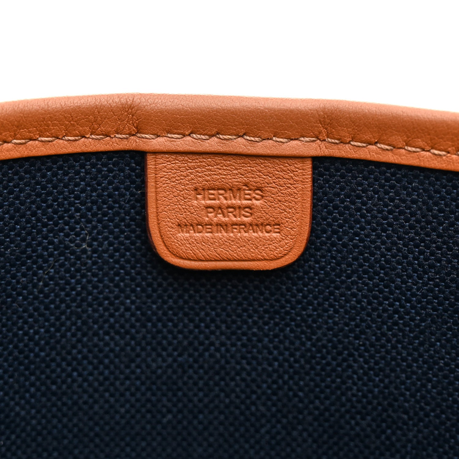 Hermes Toile Swift Record Bag 78 Bleu Marine 6 of 11